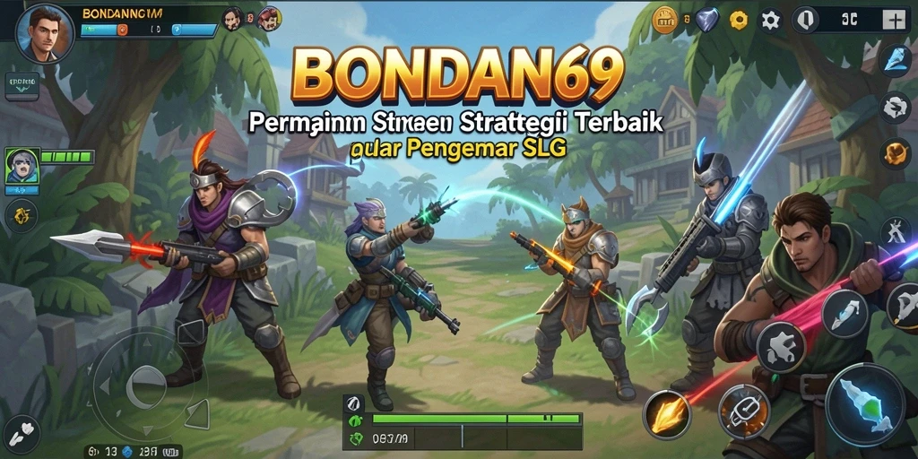 Tangkapan layar yang menampilkan pertempuran strategis dalam BONDAN69.