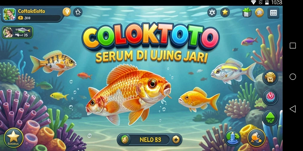 Tangkapan ikan yang menakjubkan dalam gameplay COLOKTOTO.