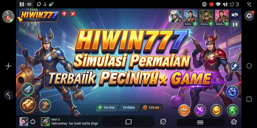 Gameplay menawan HIWIN777 dengan berbagai karakter dan skenario.