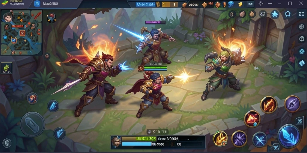 Gameplay seru JUDOL303 dengan pertarungan mendebarkan.