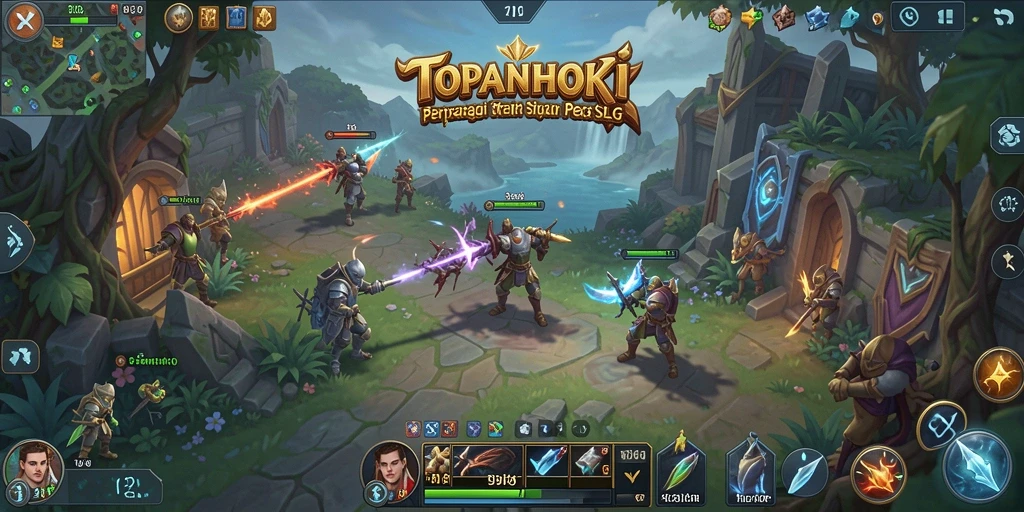 Gameplay seru dan strategis dari TOPANHOKI yang penuh tantangan.
